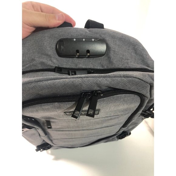 Tzowla Backpack with laptop divider, lock, and charging - Picture 6 of 10